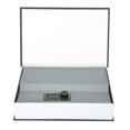 thumbnail image 3 of Safe Lock Box, Simulation Black Reasonable Anti-Theft Password Style 24.2x15.8x5.6cm Coin Box With Combination Lock For Coins Jewelry For Bank/ID Cards, 3 of 8