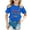 A-Blue1278, variant on Bobifish Little Boys Girls Back To School Happy 100 Days T-Shirts Short Sleeve Crewneck Cotton Print Tees Happy 100th Day Of School Tops