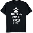 thumbnail image 2 of 100% Cotton This Is My Wildcat Pajama Shirt, 2 of 5
