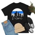 thumbnail image 2 of Detroit Skyline Shirt - Unisex Heavy Cotton Tee Shirt, 2 of 9