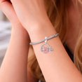 thumbnail image 5 of 925 Sterling Silver Cat Enjoying Music Dangle Charm For Bracelets & Bangle Pendant Jewelry, 5 of 5