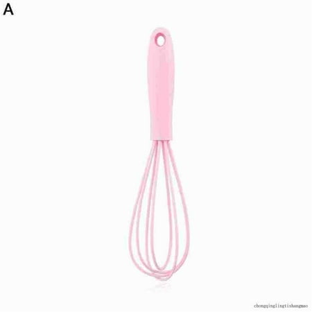 

Silicone Hand Stirrer Whisk Egg Kitchen Beater Home Blender Whipping Mixer New