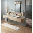 thumbnail image 2 of Moen Arris Brushed Nickel 5X Magnifying Mirror, 2 of 4