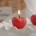 thumbnail image 4 of 4Pcs Scented Candle Fragrance Eye-catching Lightweight Cherry Shape Fruit Wax Candle Shooting Props, 4 of 10