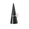 thumbnail image 2 of Lishi Acrylic Ring Display Stand - Set of 5, Black, 2 of 3
