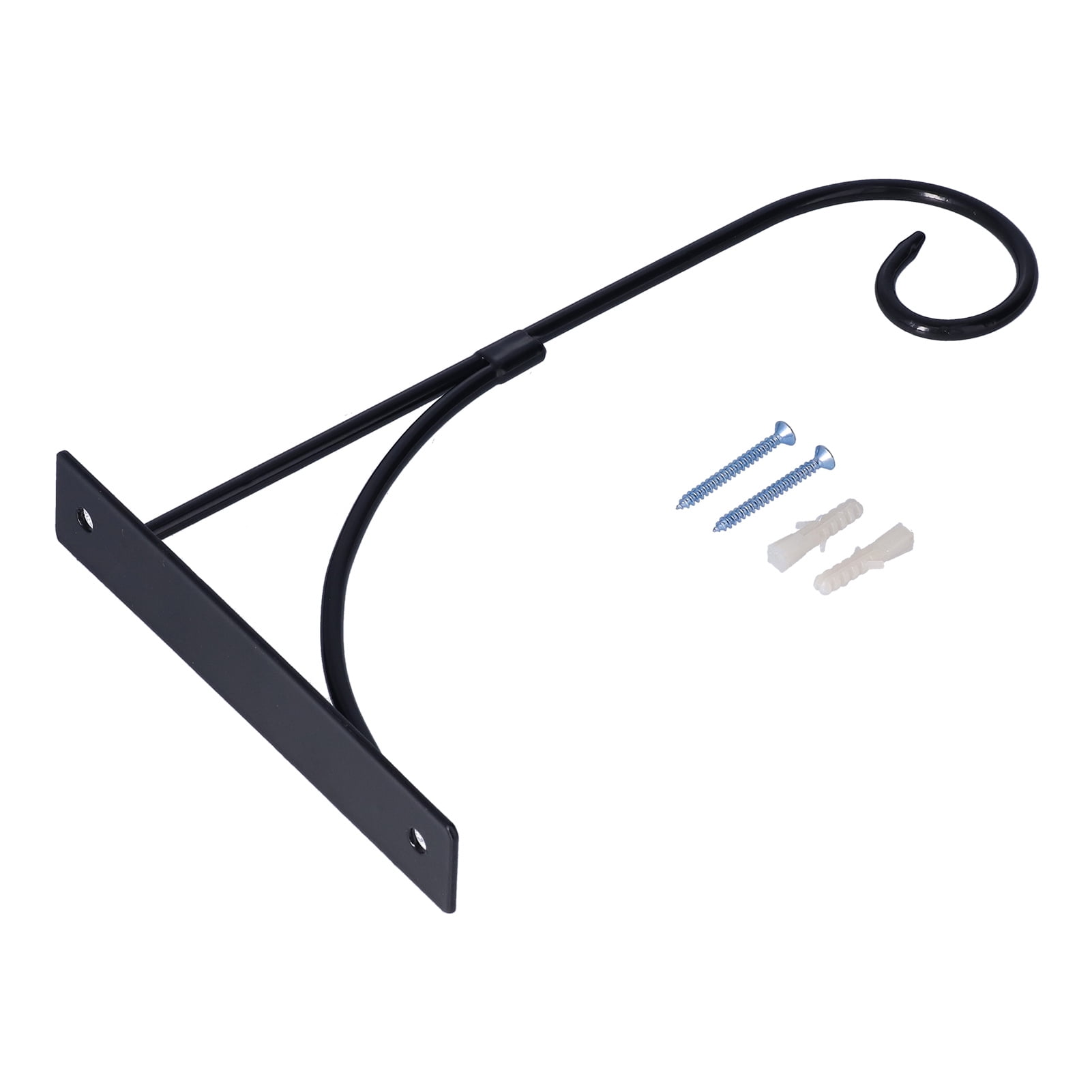 Hanging Hooks Wall Brackets, Wrought Iron Durable Iron Hooks Wall