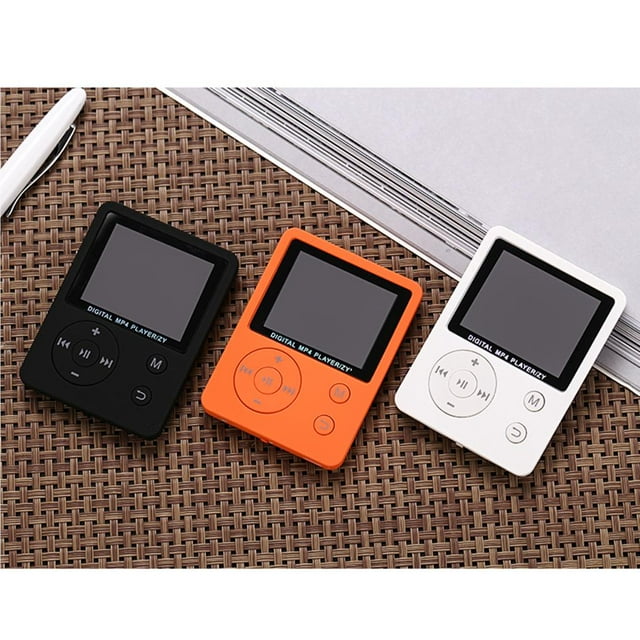 stanreset Lecteur MP3 Portable Mini Écran Couleur 1.8 Pouces Supporte Lecteur de Musique 32G Blanc