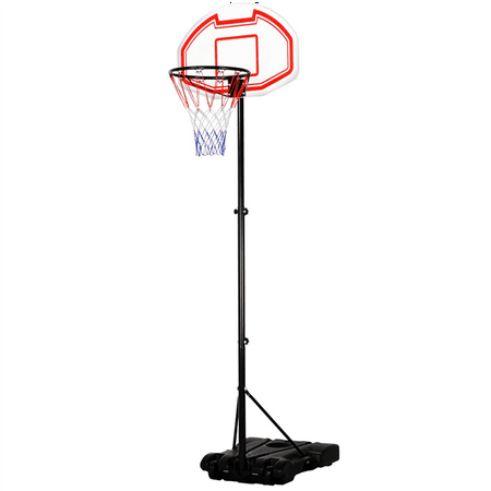 Height Adjustable Basketball Hoop System Portable Kids Junior Goal Stand 29 Inch Backboard W/