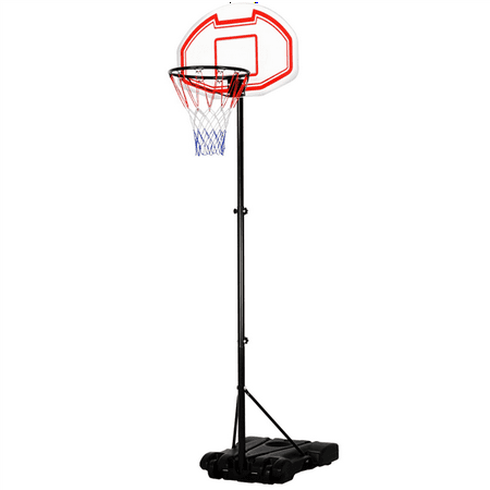 Height Adjustable Basketball Hoop System Portable Kids Junior Goal Stand 29 Inch Backboard W/ (Best Backyard Basketball Hoop)