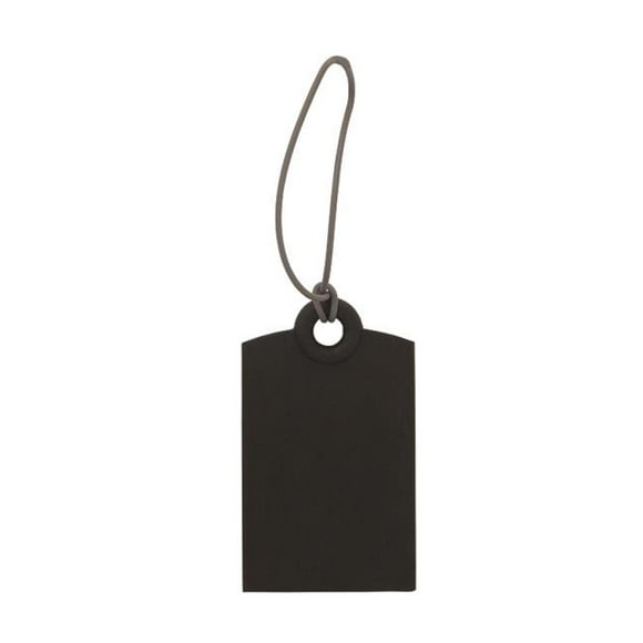 Debco LT5998 Étiquette de Bagage en Silicone - Noir