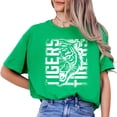 thumbnail image 4 of Tigers Shirt for Teens Women and Men School Game Day T-Shirts School Spirit Tee Vintage Green Shirt Adult Small, 4 of 5