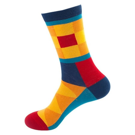 

Men And Women Autumn And Winter Fashion Trend Printed Medium Tube Stockings Thickened Warm Socks Woman Fuzzy Socks