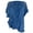 Blue, variant on HBFAGFB Shirts for Women Trendy Lace Hollow Lace V Neck Embroidered Short Sleeved Top White Size 6XL