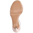 thumbnail image 5 of Journee Women's Fecility Metallic Ankle Open Toe Stiletto Pumps, 5 of 9