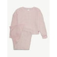 thumbnail image 4 of Justice Girls Long Sleeve Sleep Top and Flared Sleep Pants, 2-Piece, Sizes 4-18, 4 of 4