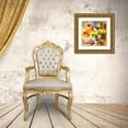 thumbnail image 3 of Bolokofsky, Ronald 12x12 Gold Ornate Wood Framed with Double Matting Museum Art Print Titled - Colorful Bouquet I, 3 of 4