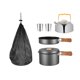 thumbnail image 5 of Juego de utensilios de cocina para acampar Zulema 5x acero inoxidable, 5 of 8