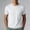 ♂0214-White, variant on REZUOFI Mens Mesh Quick Dry Short Sleeve T Shirt Breathable Athletic Sporty Stretch Loose for Gym Running Training Workout