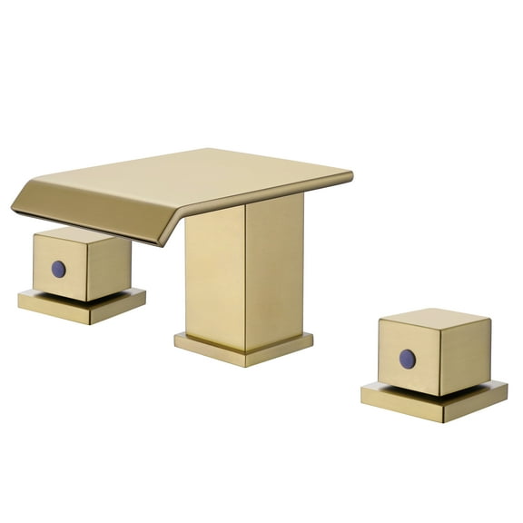 Widespread Faucet 2-handle Bathroom Faucet, 3-Hole Bathroom Sink Faucet