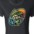 thumbnail image 4 of Inktastic Fishing Women's T-Shirt, 4 of 5