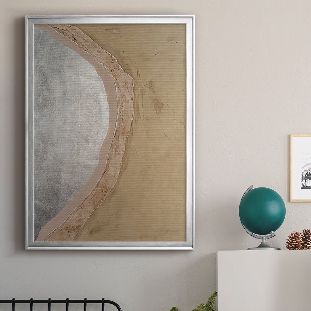Silver Lake I Premium Framed Print, in Gold, Black, or Silver - Ready to Hang