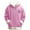 Pink, variant on IWRICH Jackets Zip up Christmas Hoodies for Men and Women Graphic Long Sleeve Xmas Fuzzy Trim Sweatshirts White XL