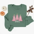 thumbnail image 4 of Busydd Christmas Sweatshirts for Women Trendy Round Neck Print Womens Long Sleeve Tops Casual Comfortable Cotton Xmas Graphic Women's Sweatshirts S, 4 of 6