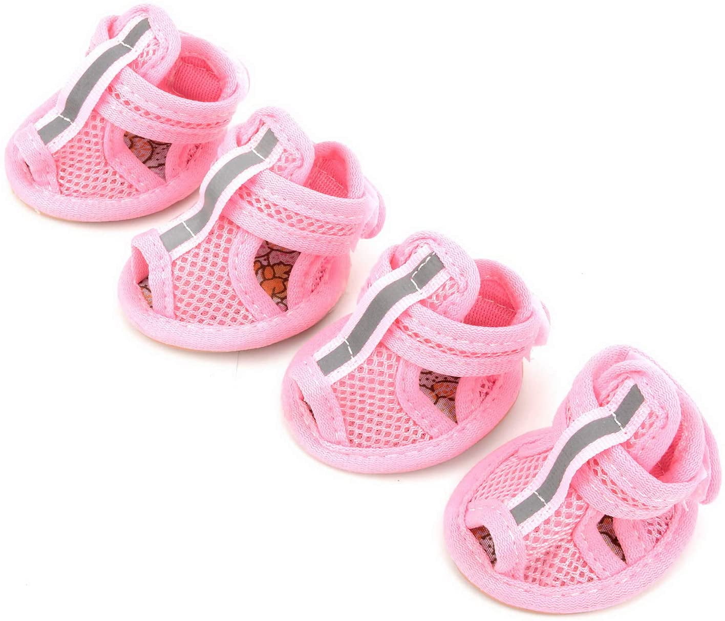 LONSUNEER Paw Protector Dog Boots Set Of 4 Breathable,Best Offer