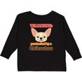 thumbnail image 3 of Inktastic Protected by a Chihuahua Boys or Girls Long Sleeve Toddler T-Shirt, 3 of 5