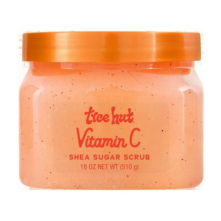 Tree Hut Vitamin C Shea Butter Sugar Body Scrub, 18 oz