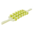 thumbnail image 4 of S SERENABLE Rouleau de Massage Flexible pour Mollets Masseur Roulant pour Dos Cuisse Cellulite Vert 3 Rangées, 4 of 9