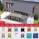 thumbnail image 2 of Toldo rectangular de poliéster 300D, vela de sombra impermeable, cuadrado, para jardín, Patio, piscina, toldo para acampar, 2 of 4