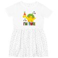 thumbnail image 3 of Inktastic Dinosaur 2nd Birthday 2 Year Old Party Girls Toddler Dress, 3 of 5