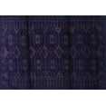thumbnail image 1 of Ahgly Company Machine Washable Indoor Rectangle Persian Blue Traditional Area Rugs, 3' x 5', 1 of 4
