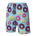 thumbnail image 4 of Balery Donuts Traje de Baño Estilo Hawaiano para Hombre, Shorts de Secado Rápido con Bolsillos-3X-Large, 4 of 6