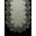 thumbnail image 1 of Sinobrite H8139-FF Cocoa Lace Oblong Table Cloth- 68 x 90 in., 1 of 1