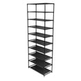 thumbnail image 4 of XILE 10 Tier Stackable Shoe Rack Storage Shelves - Stainless Steel Frame Holds 50 Pairs Of Shoes, 4 of 7