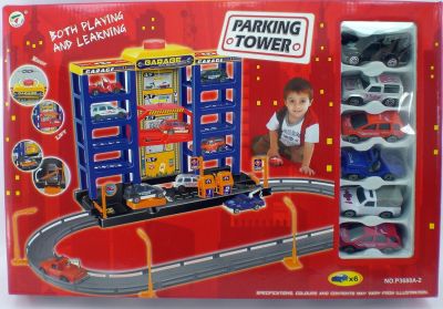 walmart parking garage toy