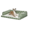 thumbnail image 1 of MidWest Homes for Pets BS3040T-FGR Bolstered Orthopaedic Dog Sofa, Large, 1 of 1