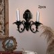 thumbnail image 5 of Candelabro, candelabro de pared, candelabro, candelabro de pared Negro, 5 of 9