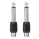 thumbnail image 1 of 4 Conectores Adaptadores Audio Mono RCA/AV A 6 35 Mm 1/4 Pulgadas, 1 of 3