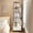 6 tier-White, variant on SESSLIFE 5 Tier Rotating Bookshelf Tower with Wheels and Drawer, 360° Spinning Bookcase for Small Spaces, Vertical Round Storage Shelf for Bedroom Living Room Office, Wood