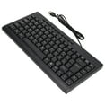 thumbnail image 1 of Keyboard, Universal Single Plug And Play 95 Keys Simple Operation Black Keyboard  For Desktop Computer Laptop For  Arabic, 1 of 8