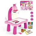 thumbnail image 2 of Child Smart Projector Desk With Light & Music Learning Painting Machine Toy 5ML in The Dark Pen Water Bottle Cleaning Window Cleaning Vinegar for Home Large Crayons Toddler Crayons Ages 1-3 Marker, 2 of 3