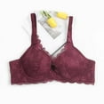 thumbnail image 2 of Timegard Lace Bras for Women Full Support Wirefree Breathable Push up Bras Comfort Daily Thin Bras, 2 of 3