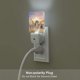 thumbnail image 5 of Fotbe Vintage Wildlife Protection Luz Nocturna LED, Luz de Noche con Sensor de Luz Natural de Anochecer a Amanecer, Se Enchufa a la Pared, Blanco Cálido 0.5W-UK, 5 of 7