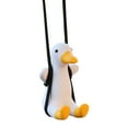 thumbnail image 2 of Taosunzt Swing Duck Car Hanging Decoration Home Office Auto Rearview Mirror Cartoon Duck Hanging Ornament Animal Pendant Birthday Christmas Gift Style A, 2 of 13