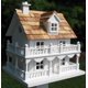 thumbnail image 2 of Casita para pájaros Home Bazaar estilo cabaña de madera dura 26x18x27 cm, 2 of 2