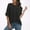 Black, variant on Women's Short Sleeve Tops Dressy Casual Womens Tops Casual Short Sleeve Printed Tops Spring Clothes for Women My Items Ordered