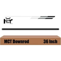 36inch extension ceiling fan downrod black